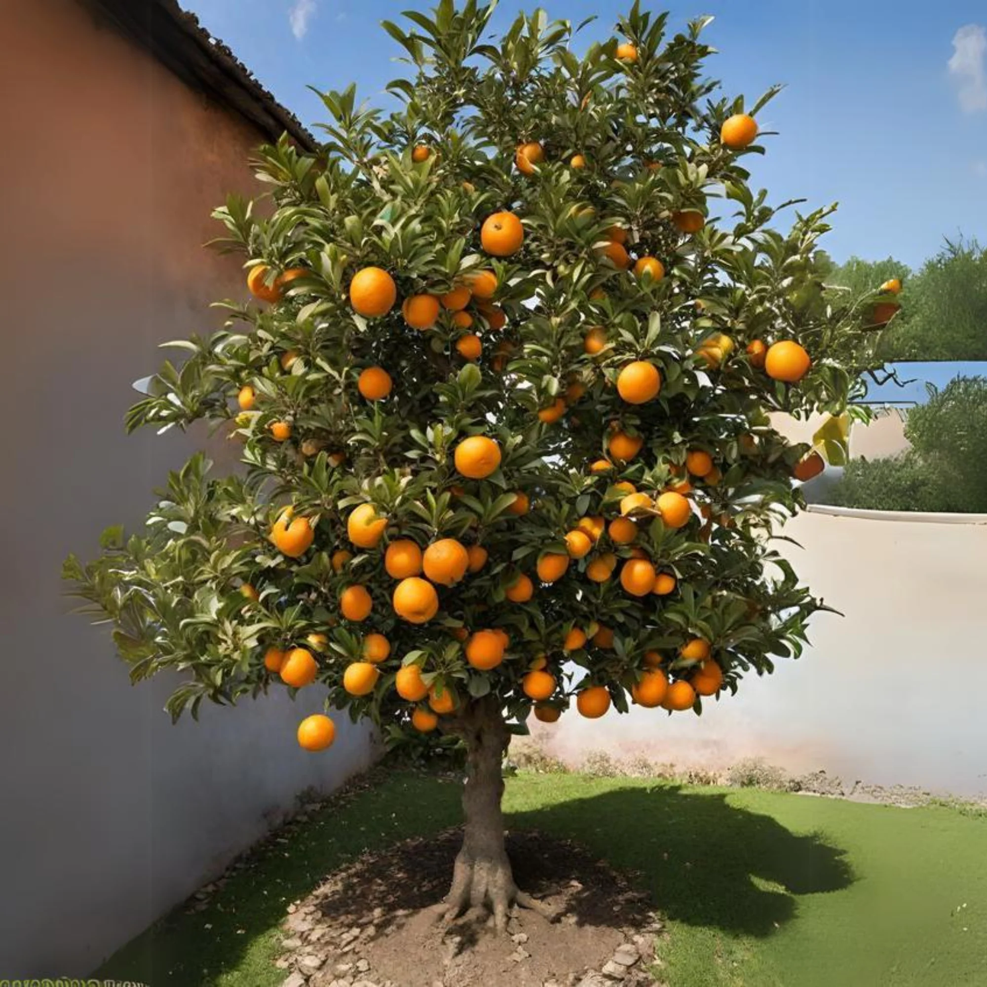 Bonsai suitable Delicious SWEET NAGPUR ORANGE Plant All Season1 Live Plant - Image 2