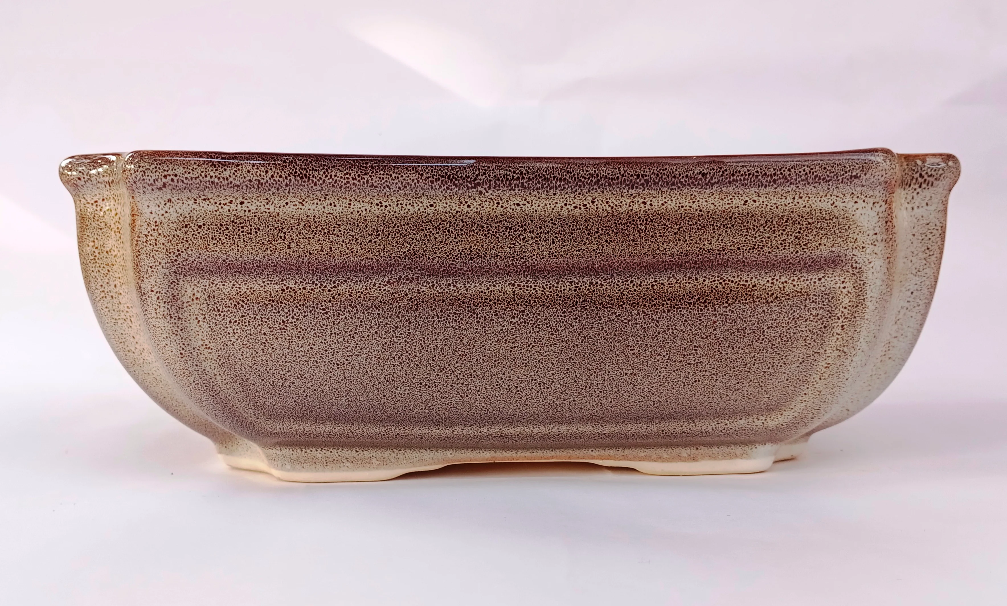 Ceramic Pot for Bonsai Trees Size 24 cm Rectangle Shape - Image 3