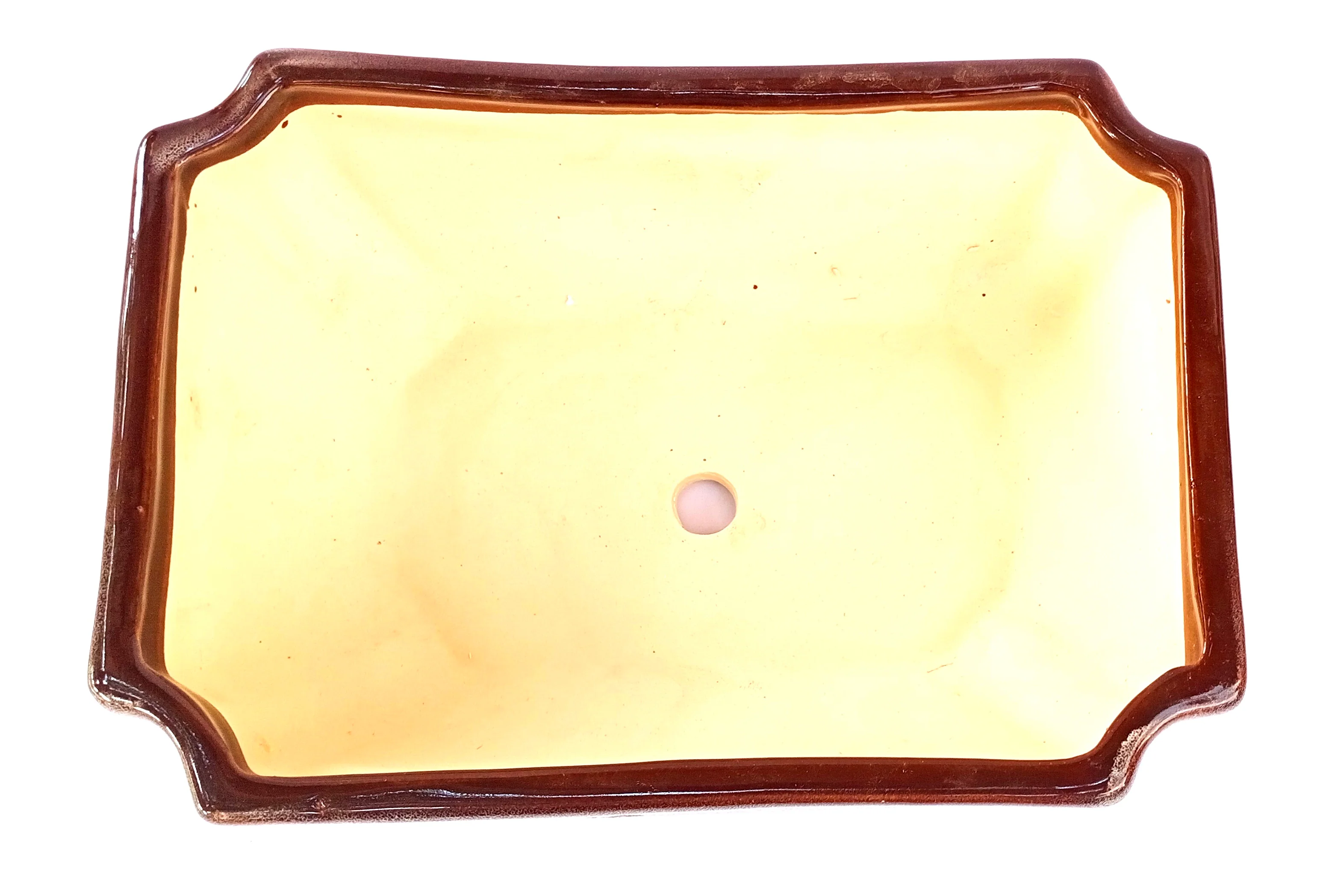 Ceramic Pot for Bonsai Trees Size 24 cm Rectangle Shape - Image 5