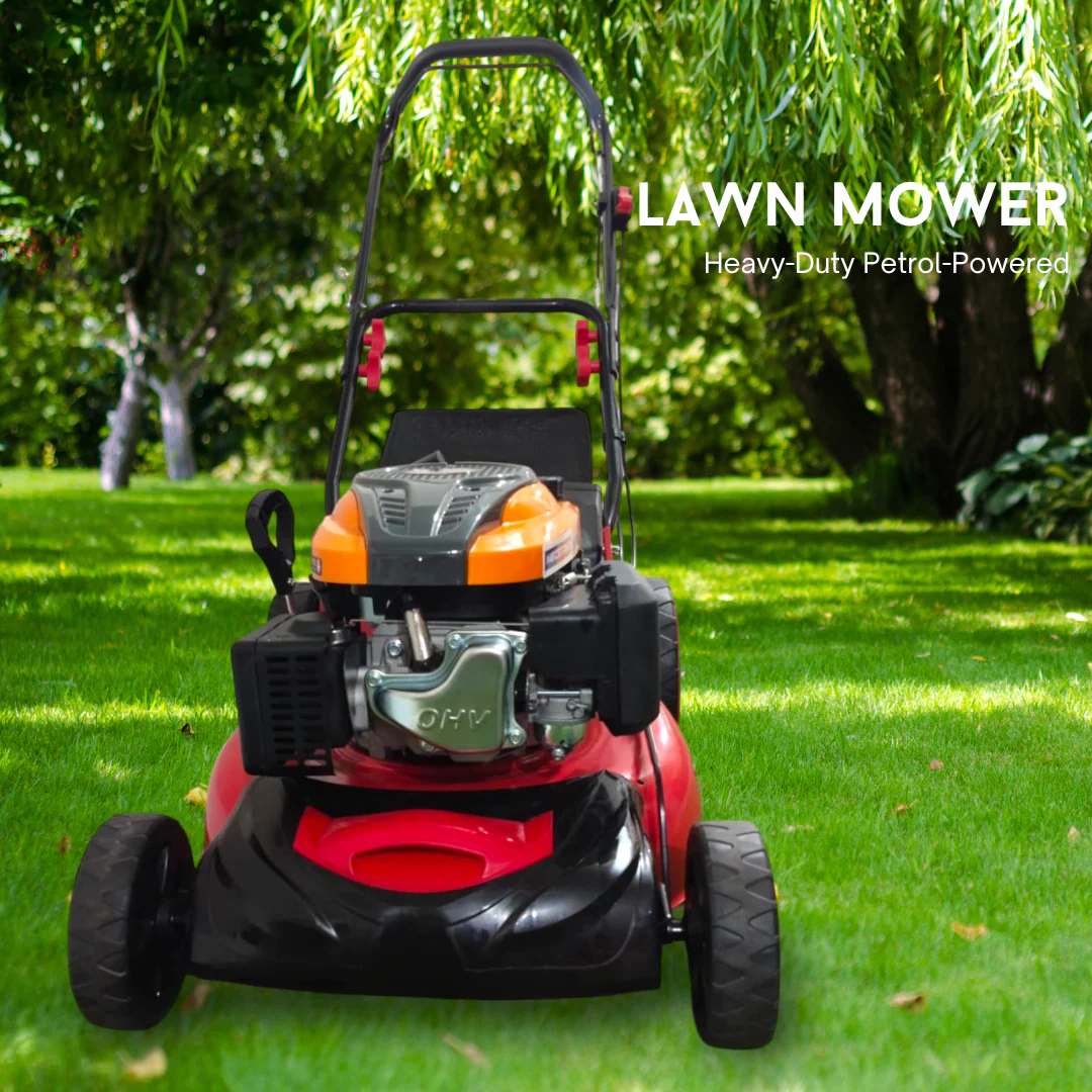 Green Paradise® 4-Stroke 196cc Heavy-Duty Push Type Lawn Mower 20 - Image 2