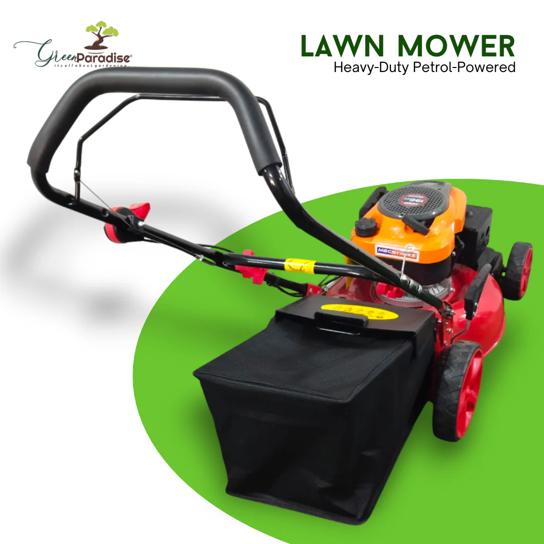 Green Paradise® 4-Stroke 196cc Heavy-Duty Push Type Lawn Mower 20 - Image 3