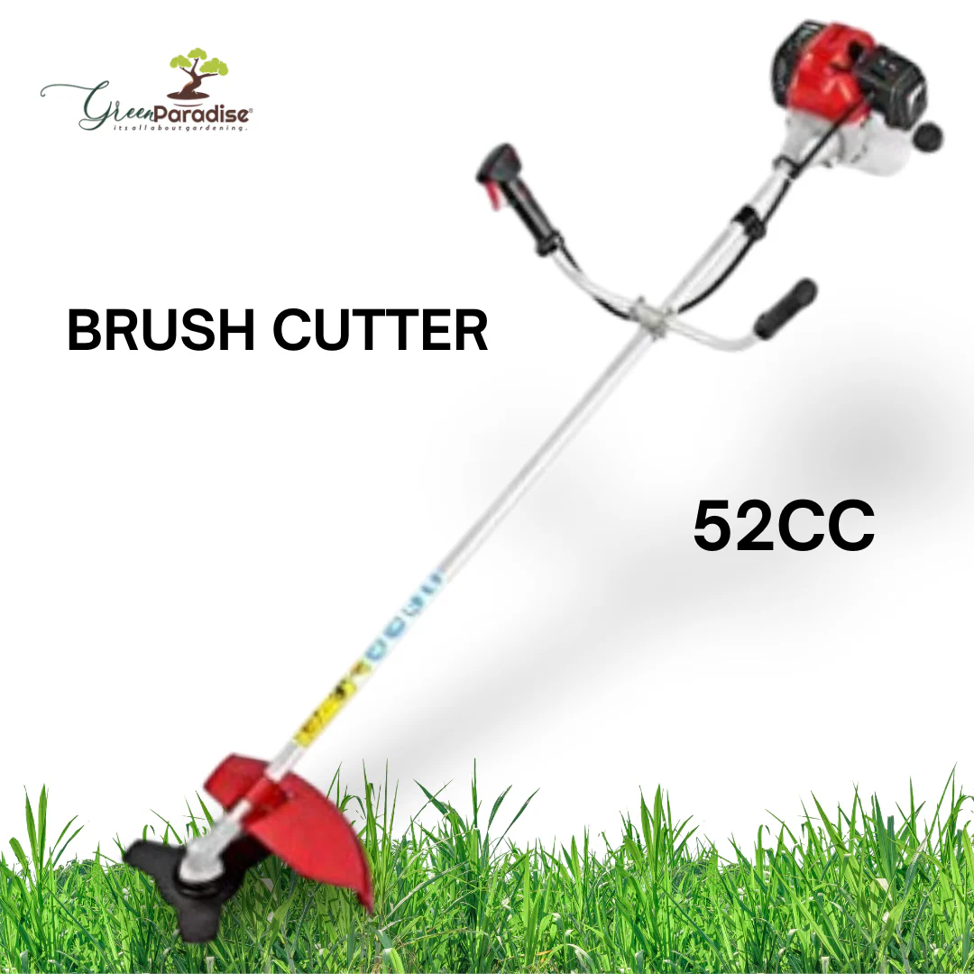 Green Paradise® 52cc Heavy Duty Petrol-Powered 2-Stroke Sidepack Brush Cutter & Grass Cutter Machine with Weeder Tiller Attachment Combo - Image 6