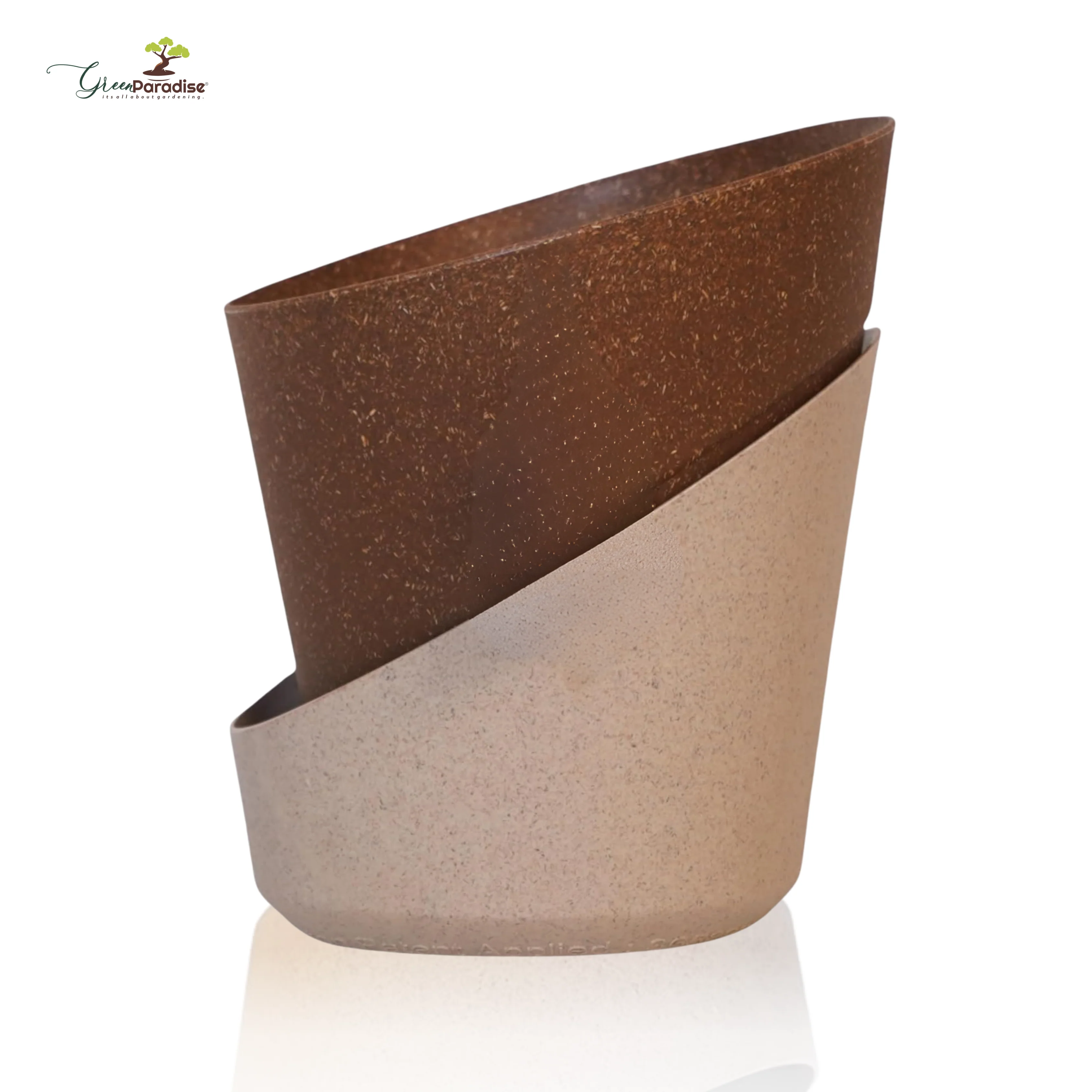Green Paradise® Eco-Friendly Self Watering Pot – Modern Aesthetic & Sustainable Build (Random Colors) - Image 2