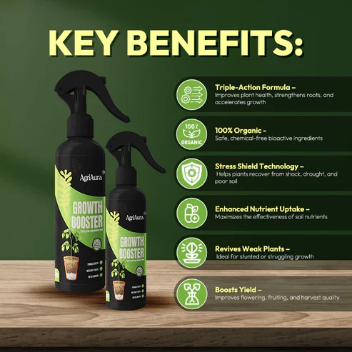 Green Paradise® Growth Booster (Ready To Use) – All-in-One Plant Tonic 100% Organic (500ml) - Image 3