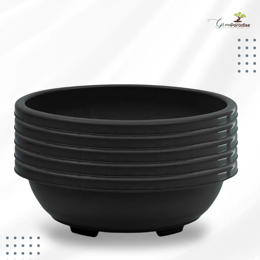 Green Paradise® Oval Bonsai Pots Premium Plastic Pot Durable & Long Lasting Pot - Image 18