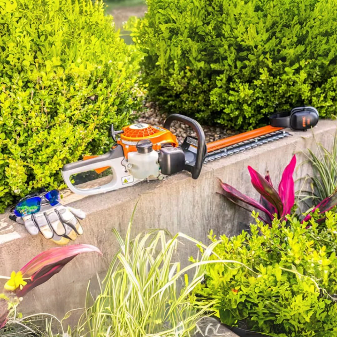 Green Paradise® Petrol Hedge Trimmer HS-45 | Powerful & Lightweight Hedge Cutter for Professional Landscaping - Image 3