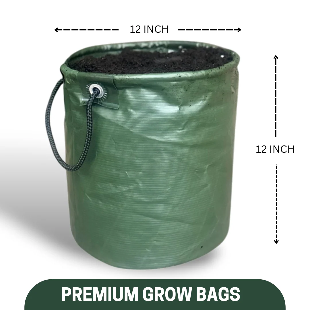 Green Paradise® Premium Quality Grow Bags Durable, Eco-Friendly Plant Containers with Handles for Vegetables, Herbs, and Flowers - Image 7
