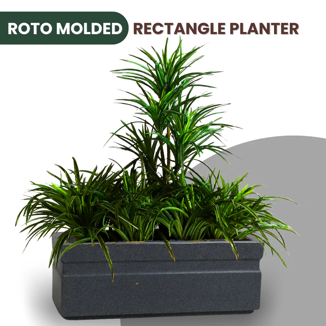 Green Paradise® Rectangle Roto Molded High Qaulity Planter - Image 3