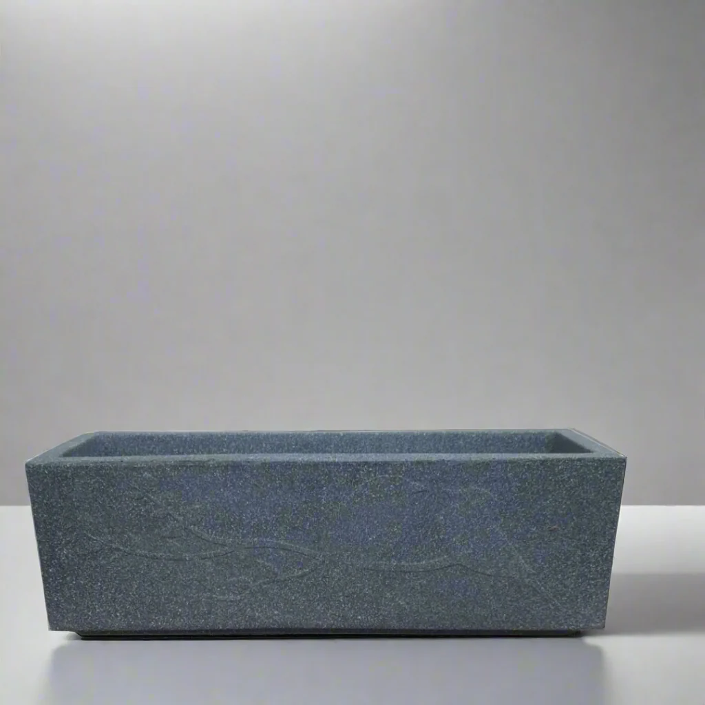 Green Paradise® Roto Molded Luxe Rectangle Planter Durable, Elegant & Weather-Resistant (18 inch) - Image 8