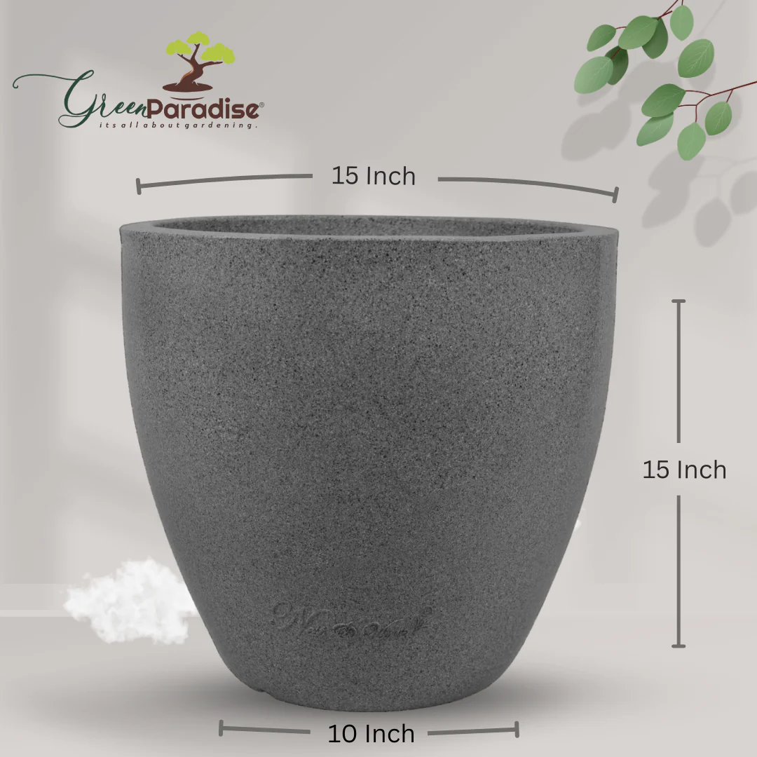Green Paradise® P CUP Round Roto Molded High Quality Premium Planter - Image 11