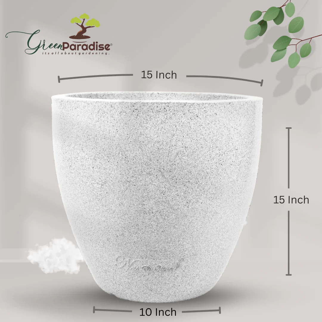 Green Paradise® P CUP Round Roto Molded High Quality Premium Planter - Image 12