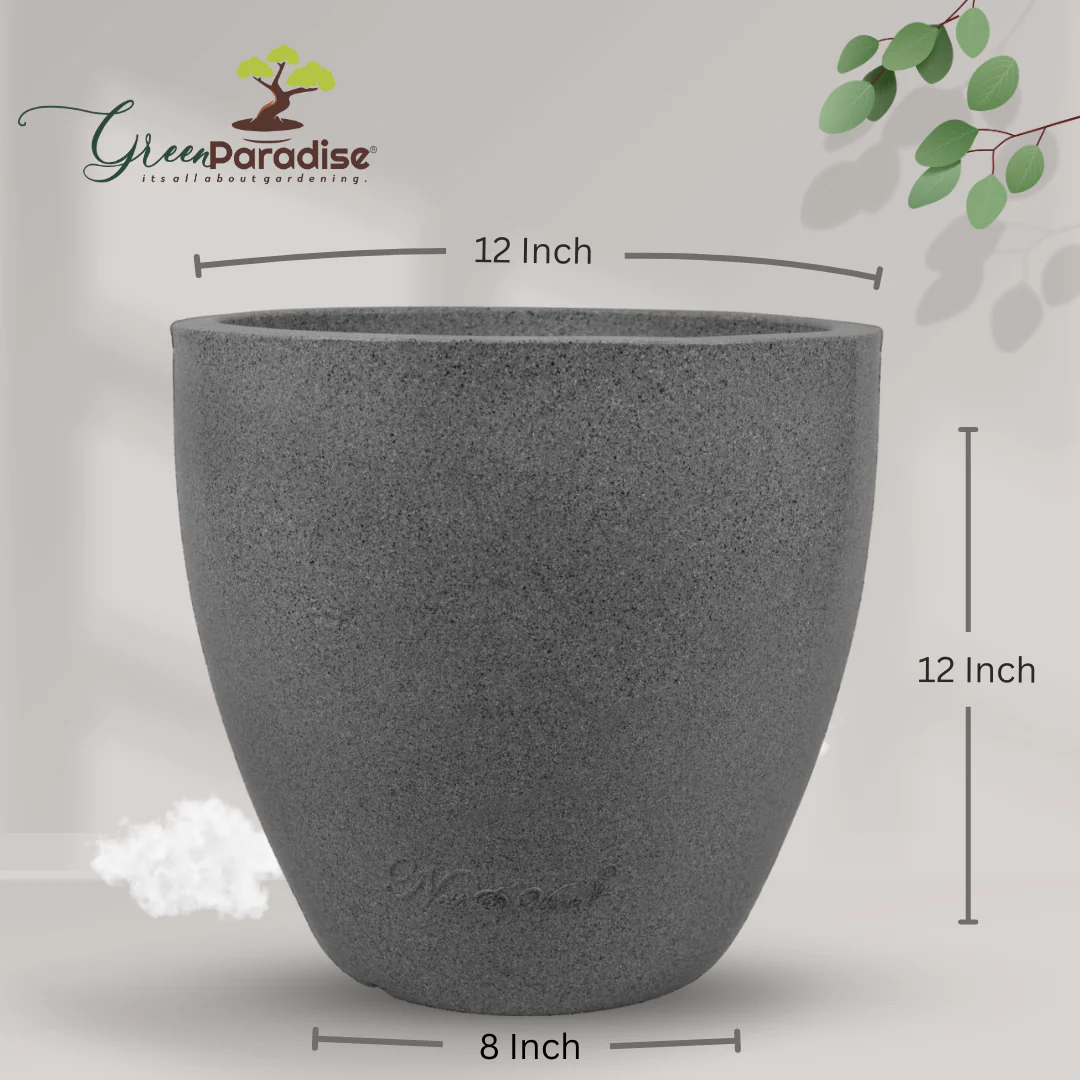 Green Paradise® P CUP Round Roto Molded High Quality Premium Planter - Image 9