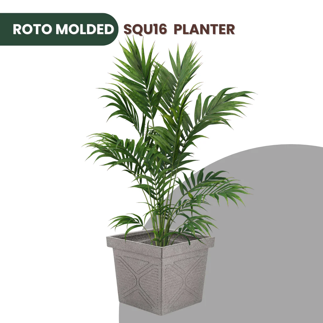 Green Paradise® Squ16 Roto Molded High Qaulity Premium Planter - Image 4