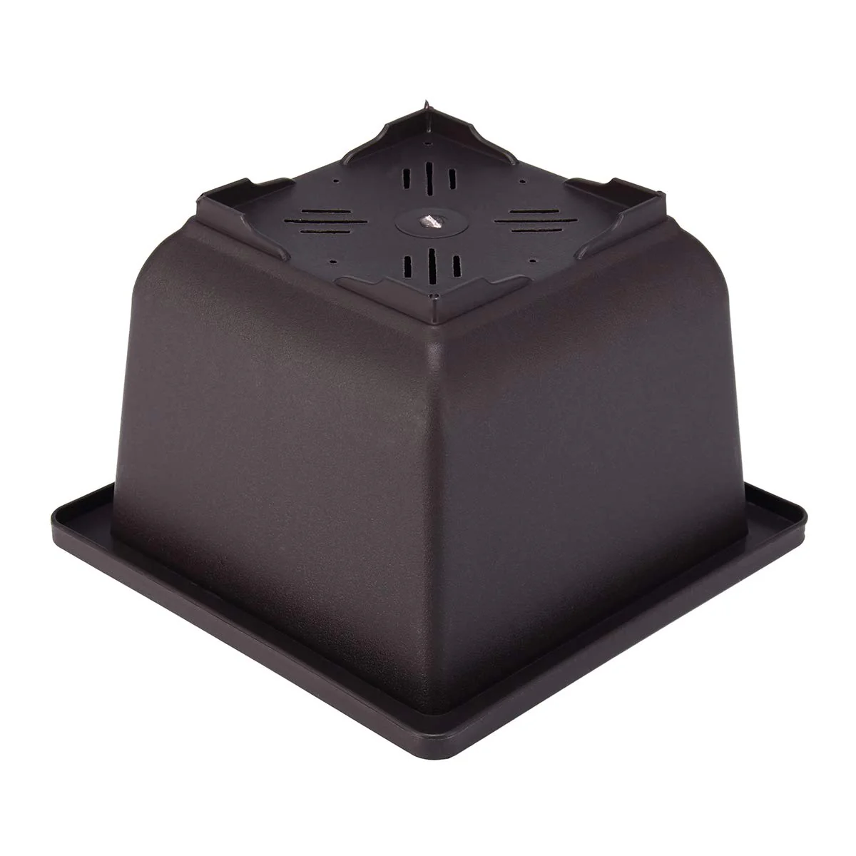 Green Paradise® Bonsai Pots Plastic Bonsai Training Pots (Square )(purple clay color) - Image 5