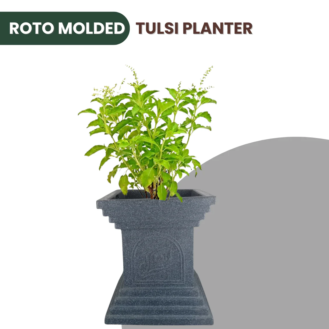 Green Paradise® Temple Base Roto Molded Tulsi High Qaulity Premium Planter - Image 3