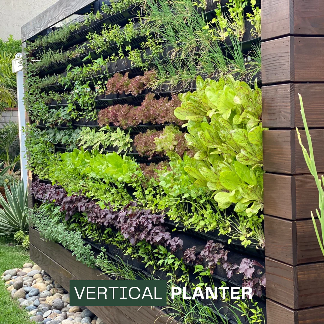 Green Paradise® Vertical Planters for Indoor & Outdoor Gardening Durable Wall-Mounted Vertical Planting System - Image 3