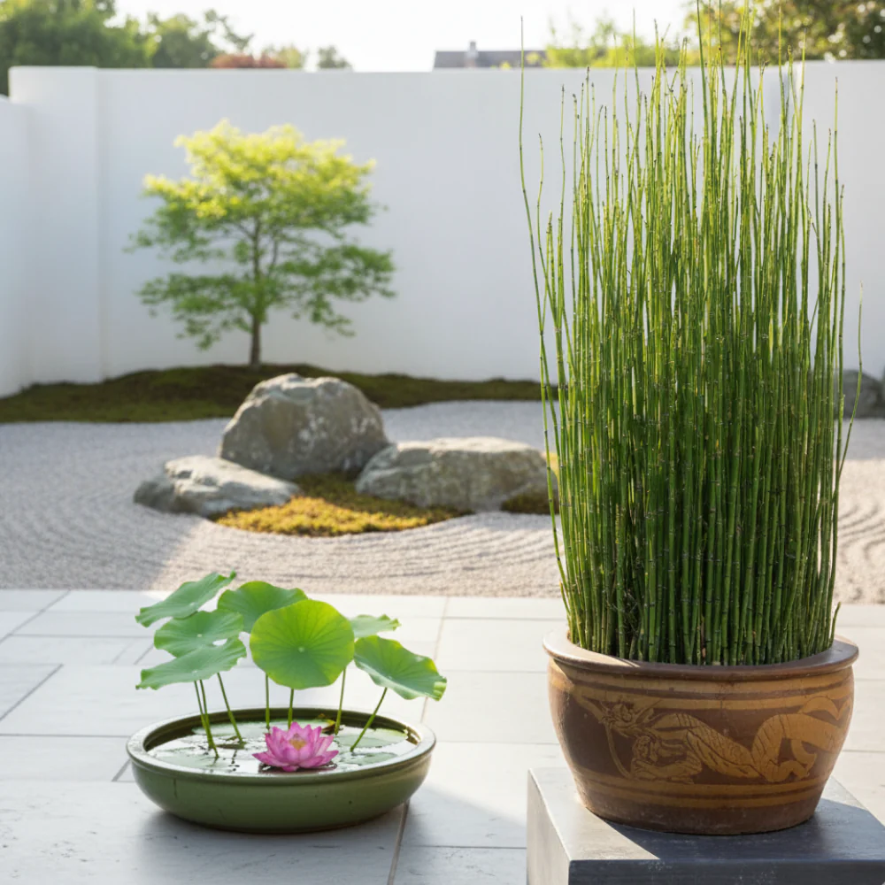 Green Paradise® Water Bamboo (Equisetum) – Live Aquatic Plant for Home Garden, Ponds & Indoor Décor | Low Maintenance Evergreen Horsetail Plant - Image 3