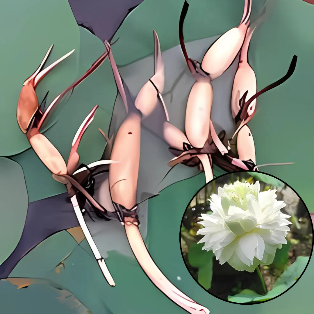 Green Paradise® White Lotus Tuber for Pond & Water Gardens – Healthy, Ready to Grow Aquatic Flower Plant Bulb - Image 3