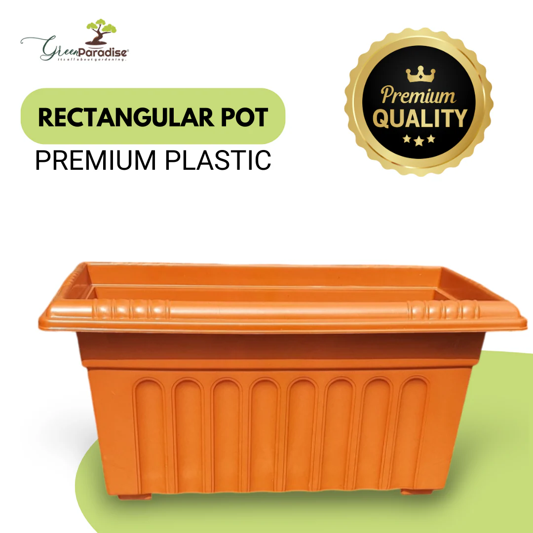 Premium Terracotta Plastic Planter – Elegant, Durable & Perfect for Every Garden - Image 3