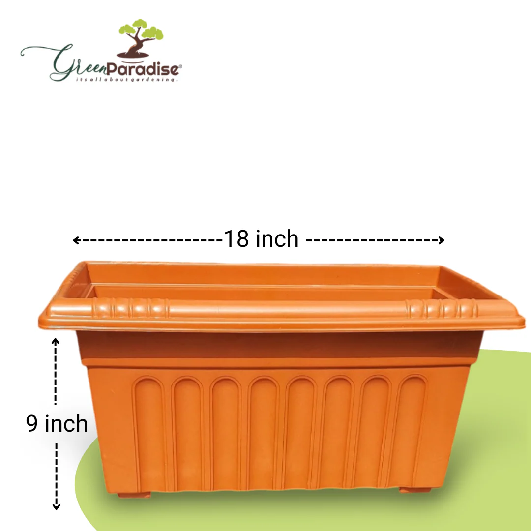 Premium Terracotta Plastic Planter – Elegant, Durable & Perfect for Every Garden - Image 6